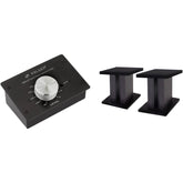 Polsen Passive Volume Controller and Desktop Monitor Stands Kit